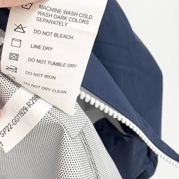 ZERO RESTRICTION THE PLAYERS HOODED OLIVIA JACKET in STORM/WHITE - Picture 14 of 16